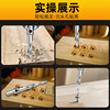 Woodworking sinking drill Diamond Mother step high -speed steel salad diamond core first and second steps, dwarf drills, telescopic adjustment can be adjusted