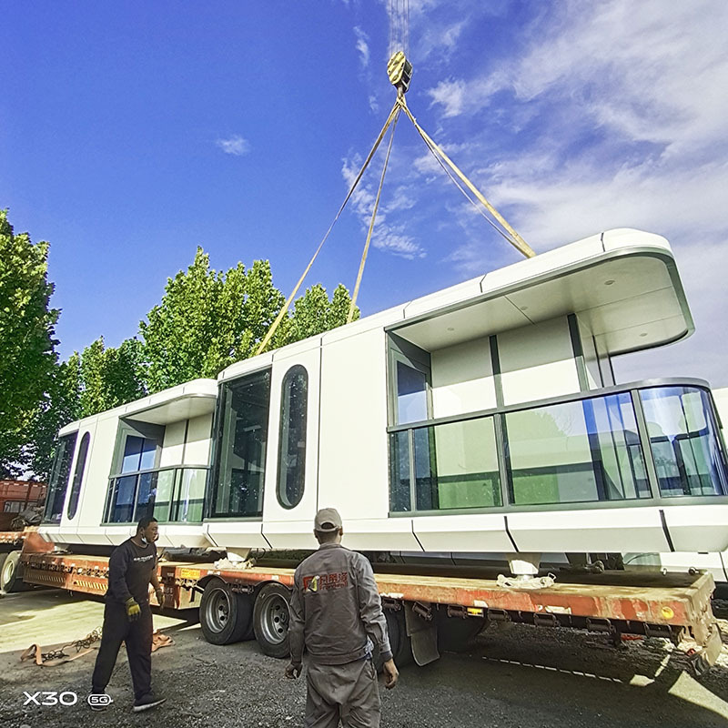 Modular integrado espacio cápsula B & B cápsula al aire libre multi-funcional paisaje edificio camping cabina espacio habitación