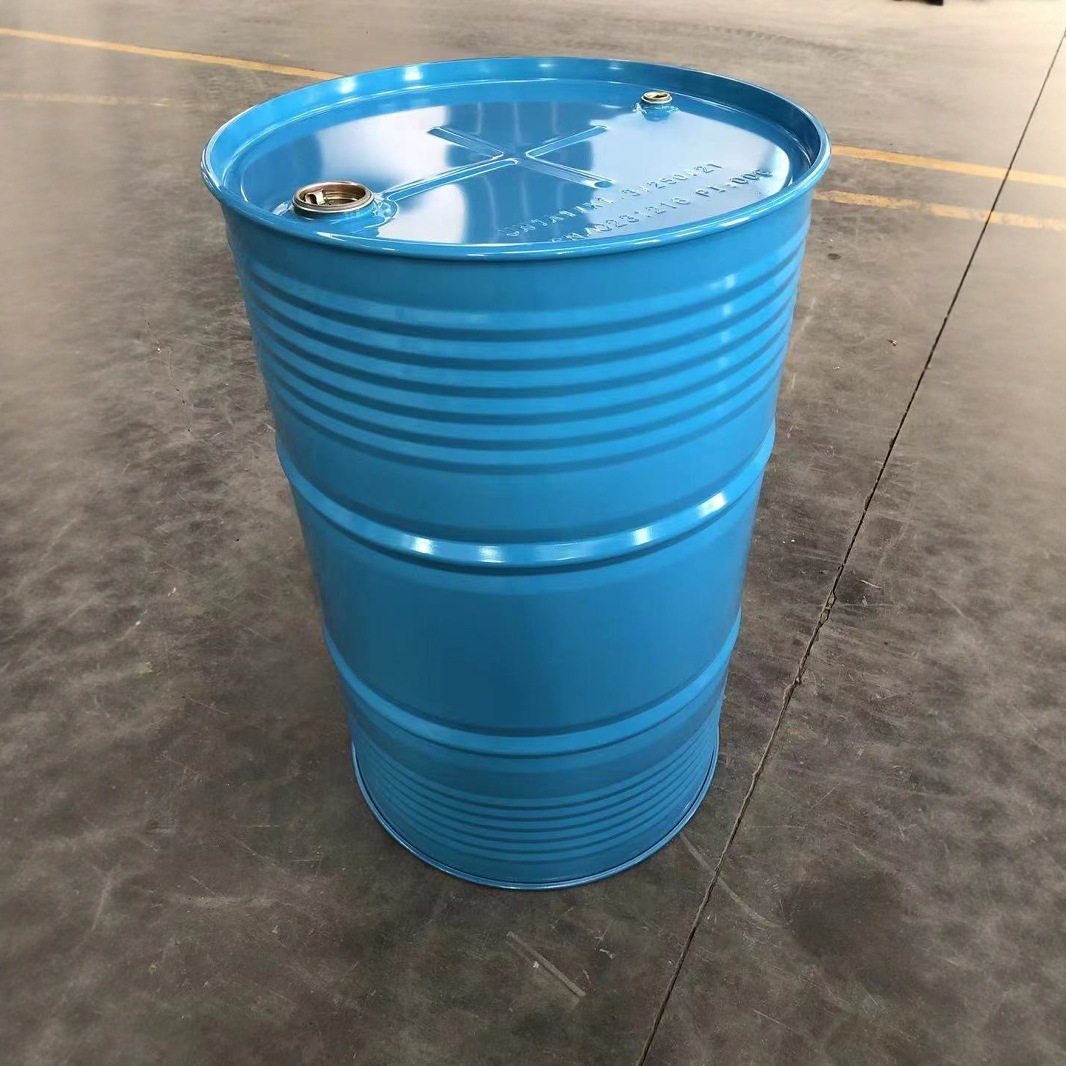 200L开口钢桶  耐腐蚀 50公升铁桶PVF内涂烤漆铁桶大量生产