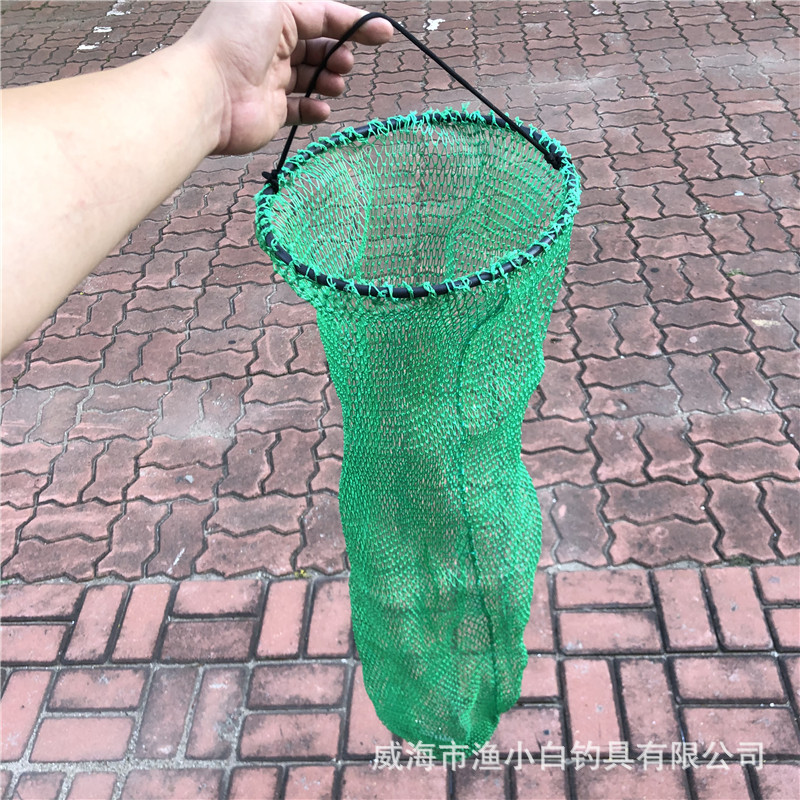 Fish protection boat for fishing in the sea, fish protection boat for fishing on the shore, fish protection boat for fishing quickly, foldable overlapping rough woven fishing net bag