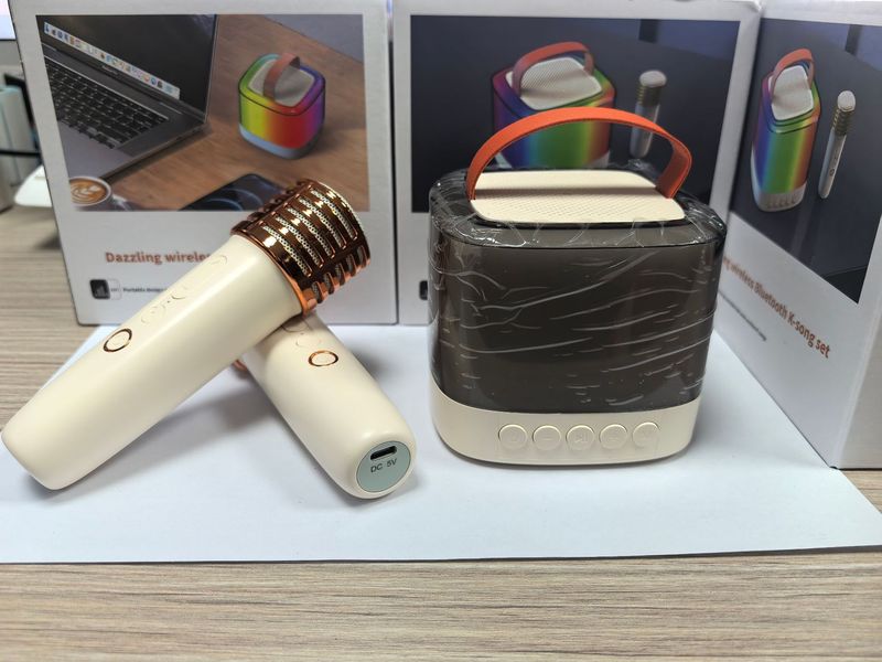 新しいレトロ Bluetooth スピーカー小型マイクオーディオ高品質ミニラッキー蓄音機ワイヤレスサブウーファー|undefined
