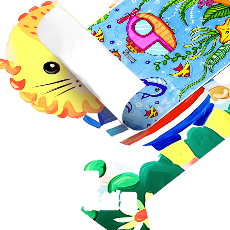 软头丙烯马克笔绘画学生美术专用小学生儿童涂色水彩笔0可水洗笔|undefined