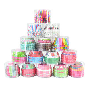 Baking paper tray high temperature resistant household baking muffin cup steamed cake snow Mei Niang disposable round mold