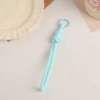 Sky blue single lanyard (with hanging loop)