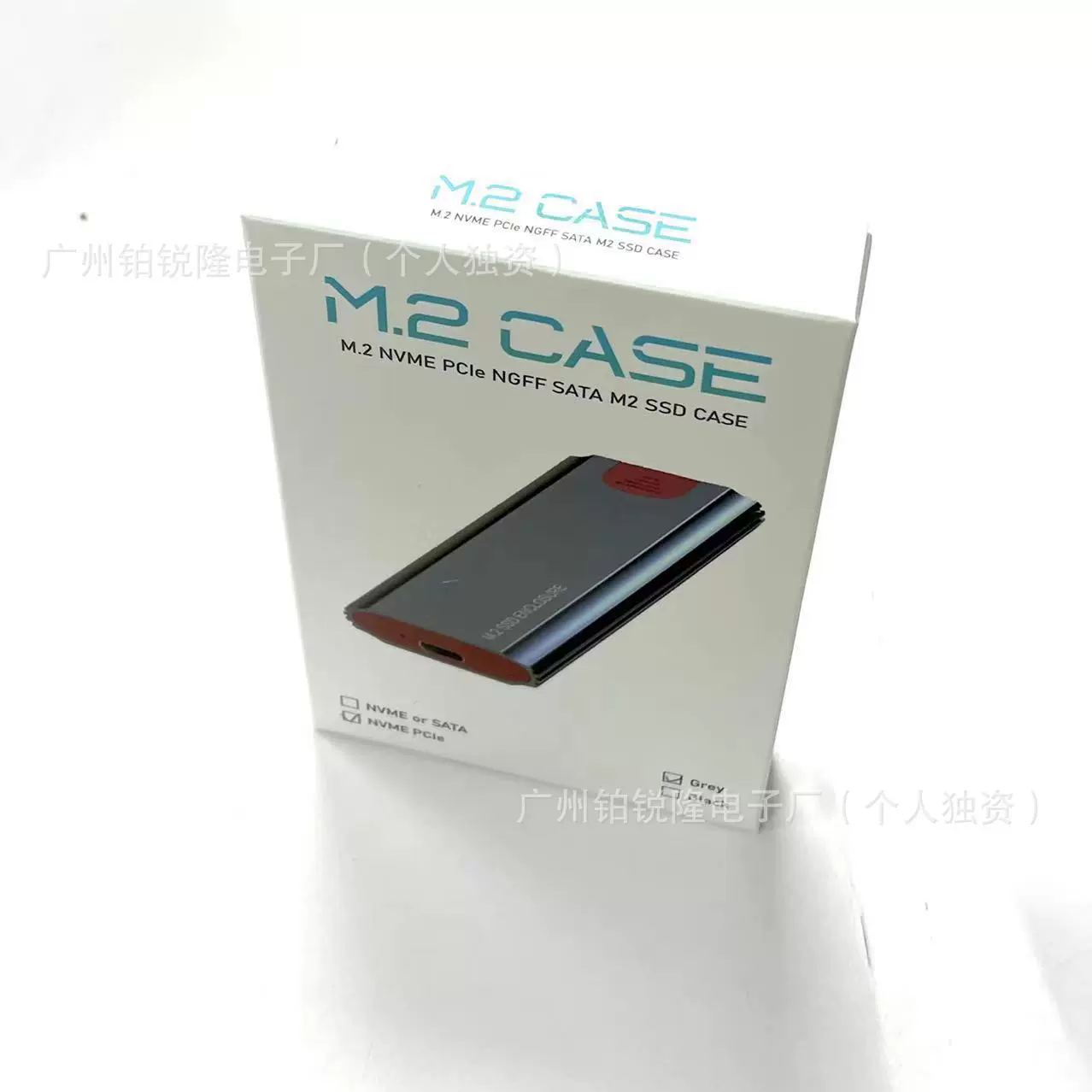 M.2 NVME Type-c  SSD 外置固态硬盘盒优质铝合金外壳