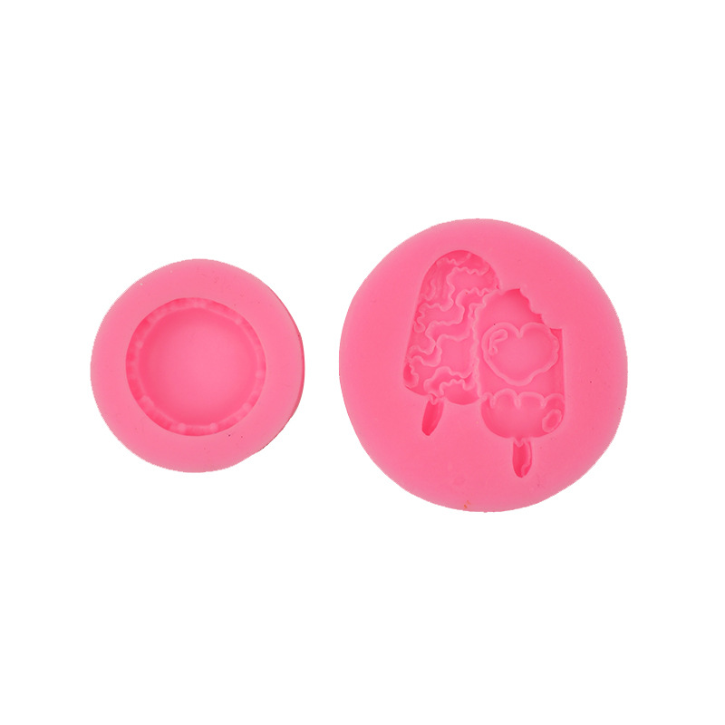 DIY helado paleta molde de silicona solo macaron crema suelo accesorios ultra-ligero arcilla cerámica suave