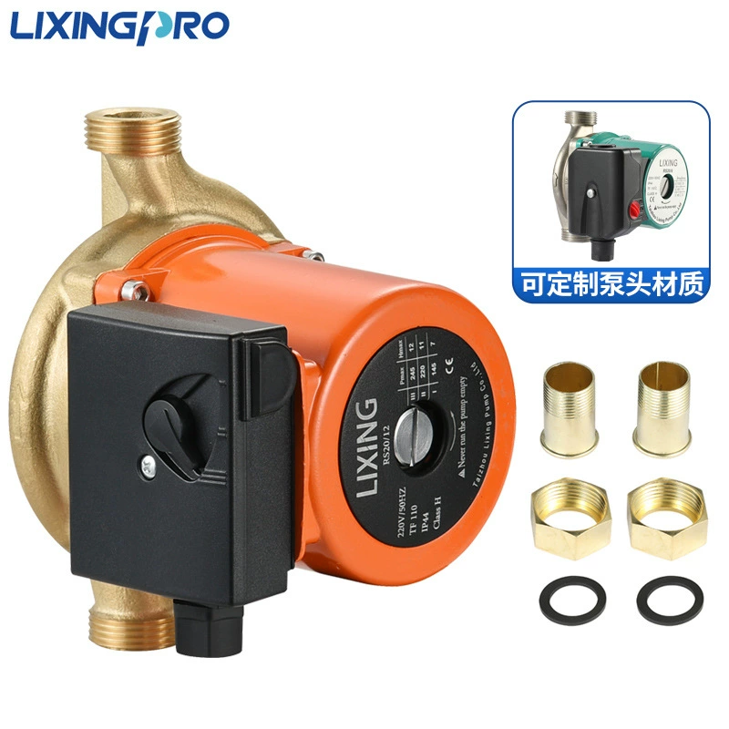 RS32/40 ультра-Тихая циркуляция горячей и холодной воды увеличение для отопления дома Геотермальная экранированный водяной насос ультра-тихий