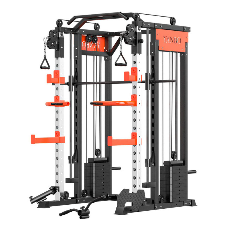 Yulong entrenador integral equipo de fitness combinación en casa multi-funcional pájaro volador pórtico Smith Machine Squat rack
