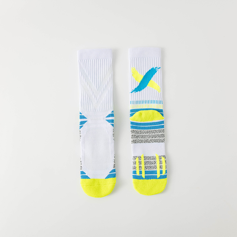 Blanco, azul y amarillo