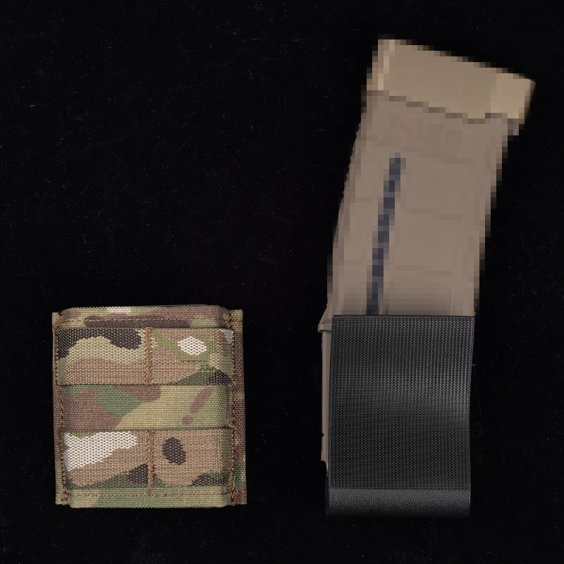 (2개) WOSPORT KYDEX 5.56 클립 백 내장 고정 플레이트 (낮은) K 플레이트 소재 퀵 풀 슬리브 액세서리
