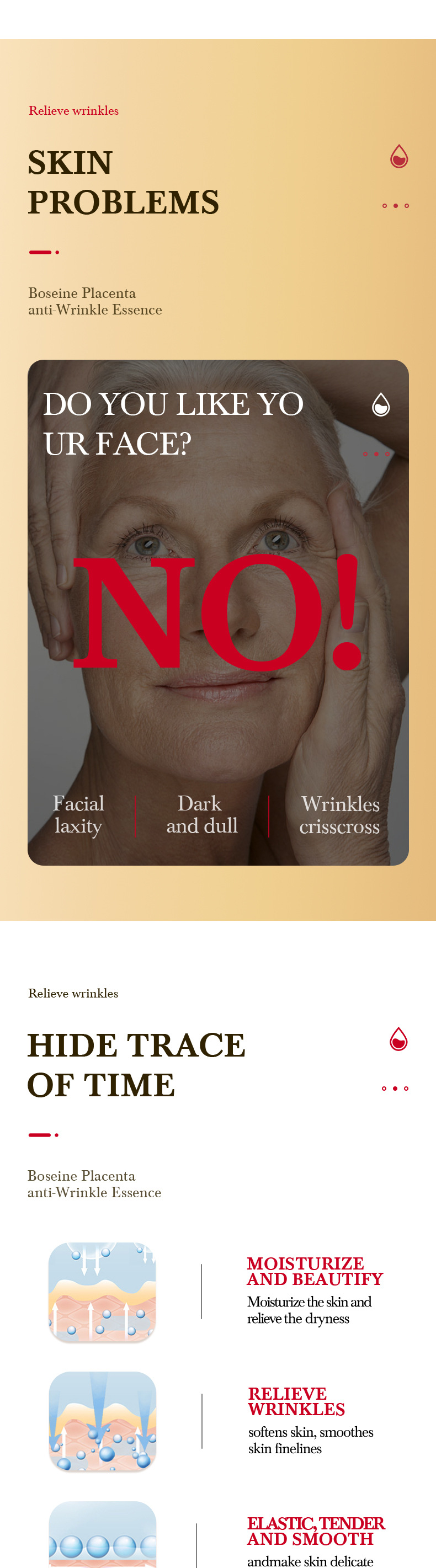 Kapsel Alle SADOER Schaf Embryo Essenz Anti falten essenz Straffende Reparatur_voghion.com