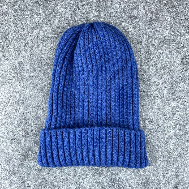 Brand fashionable trend solid color children's keep warm woolen…