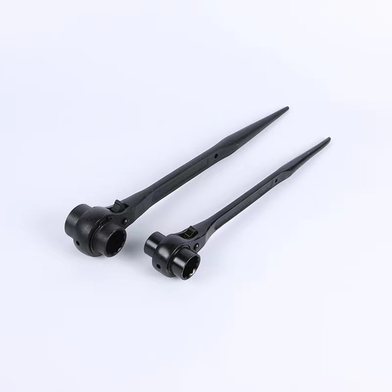 Pointed tail ratchet wrench, two-way double-headed ratchet, labor-saving wrench, automatic fast auto repair wrench, quick-off wrench
