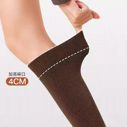 Ankle socks for women, long tube socks with sweat absorption and pressure to slim legs. Factory supply of JK socks, antibacterial cotton socks, knee-high socks 