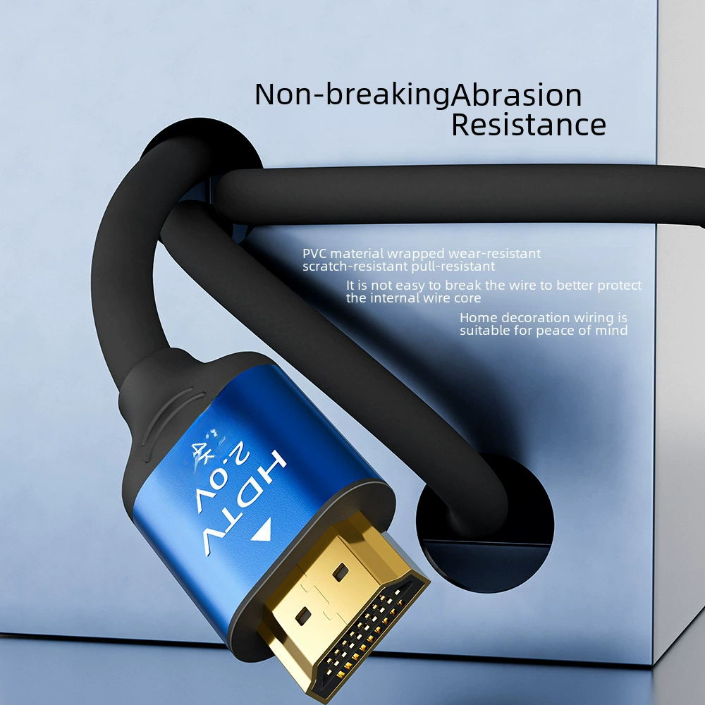 HDMI-кабель оптом 4K, кабель дисплея 2.0, интерфейс ТВ-проектора 1.5m