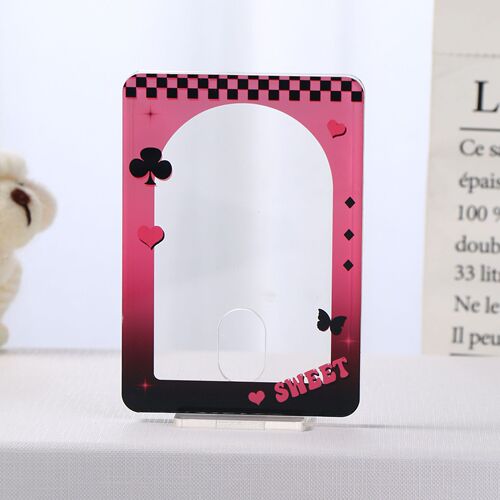 Original Sweet and Cool Style Mini Card Display Stand, Card Brick Stand, Card Gutter Kit, Card Tray, Desktop Card Sleeve, Card Protector