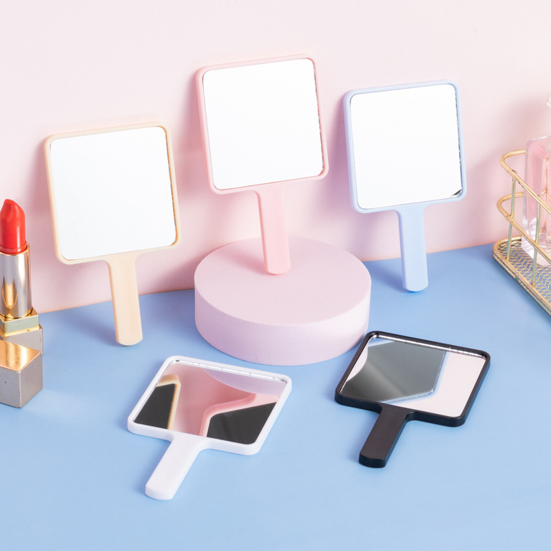 Factory Direct Supply e-commerce TikTok Kuaishou live broadcast product welfare handheld mirror printed beauty advertising logo cosmetic mirror Factory Direct Supply e-commerce TikTok Kuaishou live broadcast product welfare handheld mirror printed beauty advertising logo cosmetic mirror