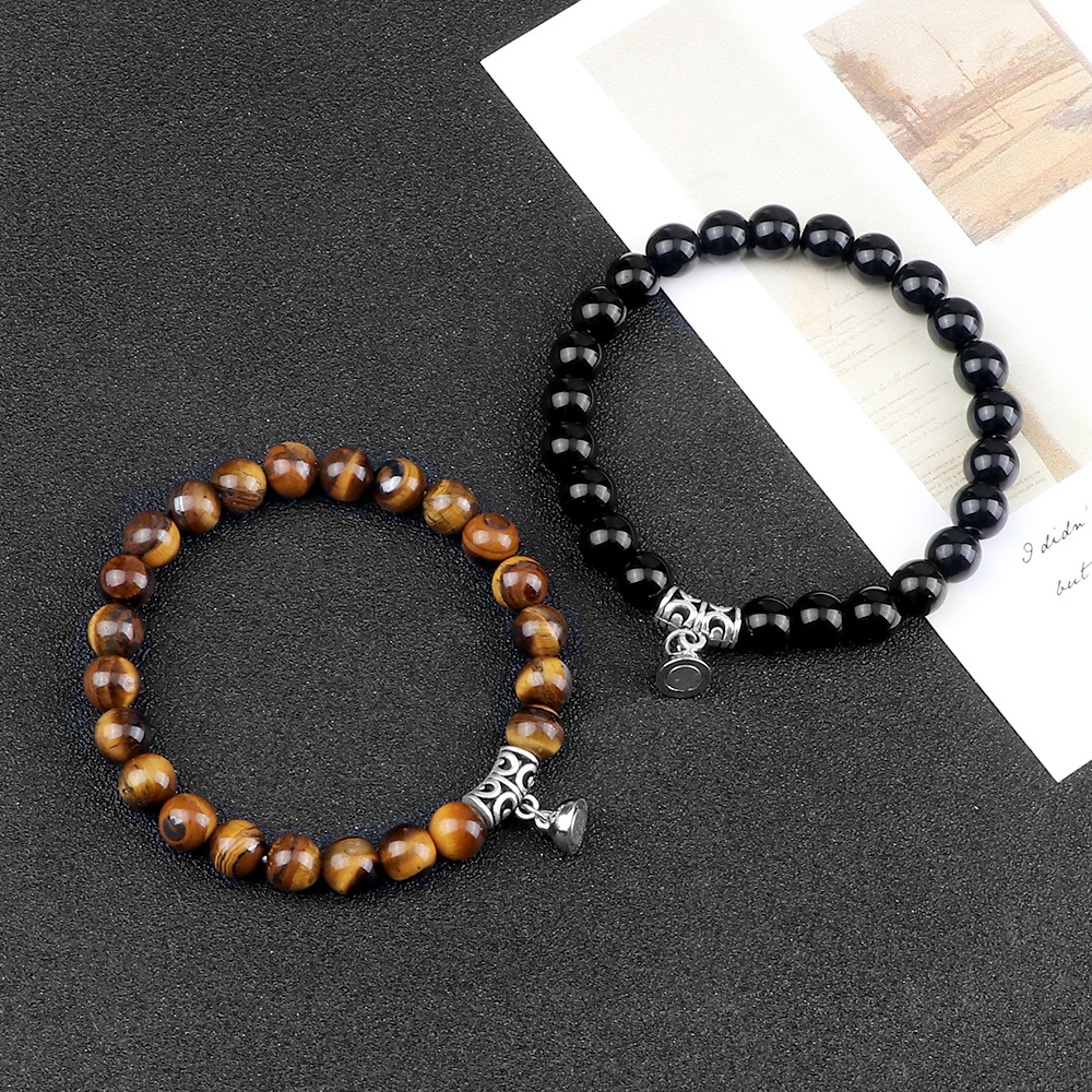 creative couple bracelets, magnet bracelets, a pair of suits for girlfriends and sisters, long distance relationship gifts_voghion.com
