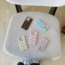 ins韩风满屏星星适用iphone17Promax苹果16手机壳14双层IMD少女15
