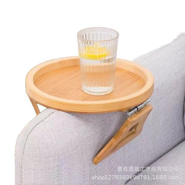 Fábrica directa transfronteriza sofá plegable reposabrazos bandeja de almacenamiento con piernas