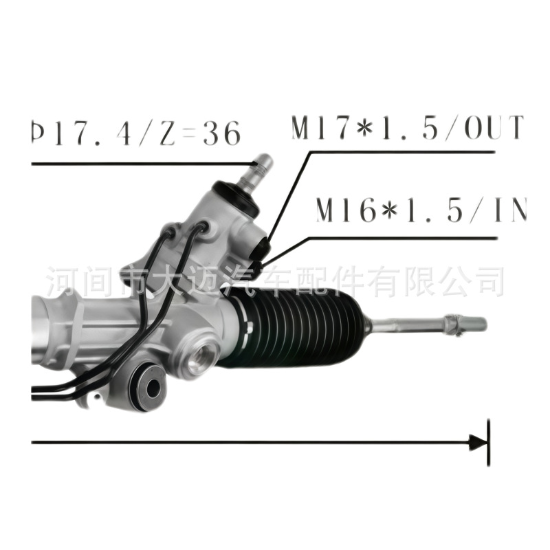 44200-35061 44200-35070 44200-35060 Steering Gear Is Suitable for Toyota Prado Trj12