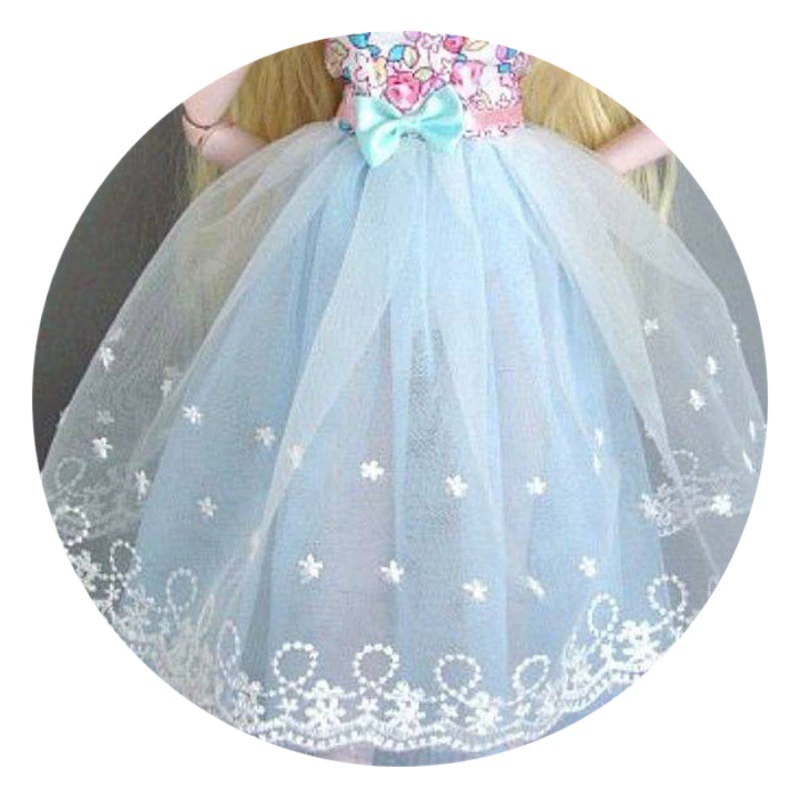 В наличии Специальное предложение Сетка с вышивкой Кружева Аксессуары для одежды Кукла DIY Кукла ручной работы из полиэстера Кружева