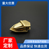 黄铜插扣鸭舌锁扣皮具DIY配件黄铜开关插锁手工箱包五金批发扣头|ru