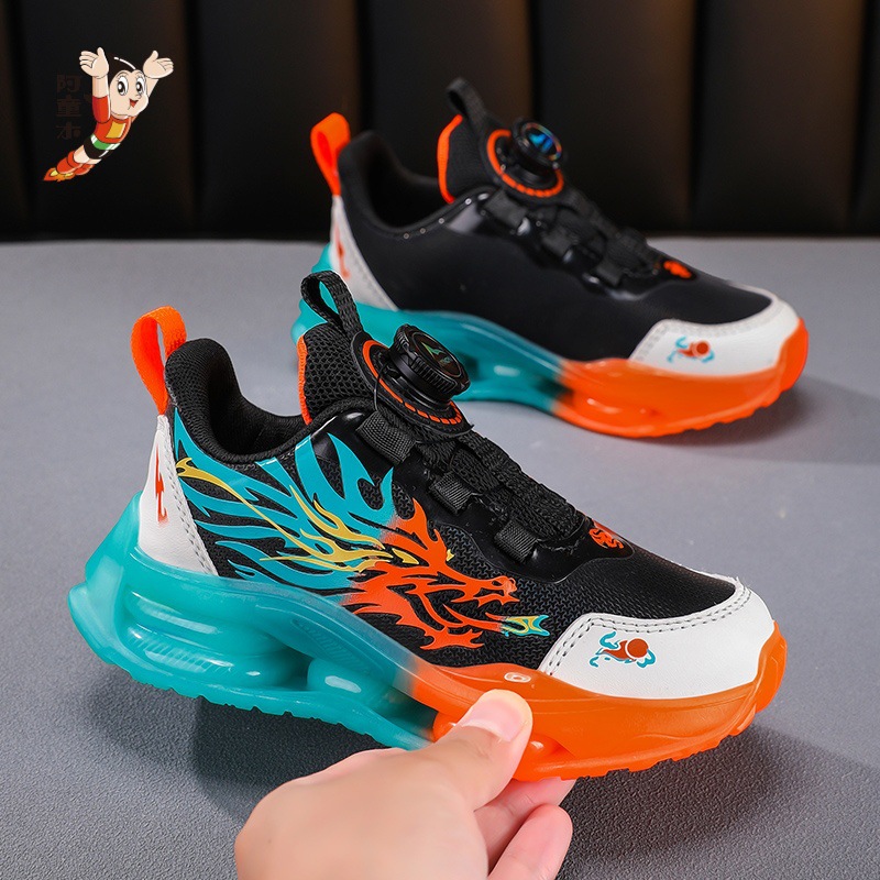 Zapatos deportivos para niños 2025, nuevo otoño y invierno con piel de terciopelo grueso impermeable y antideslizante, zapatos de algodón calientes para niños