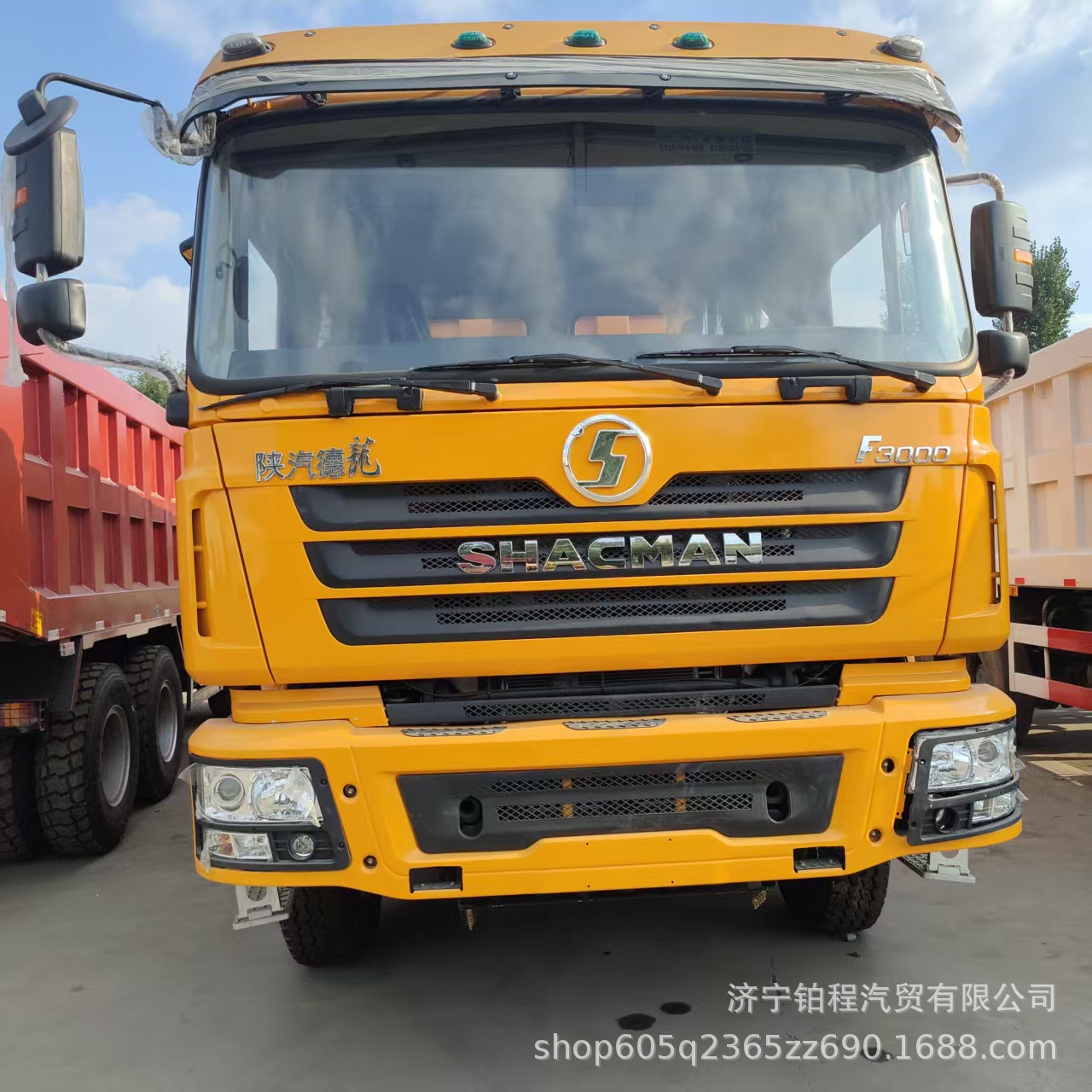 Cross-border supply of Sinotruk Howo rear dump trucks for export to Africa, 375 horsepower, used mining and engineering dump trucks