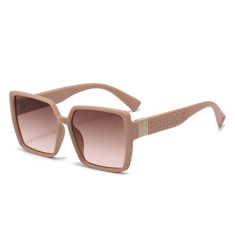 2024 New Fashion Trendy for Women UV Protection Instagram Network Red Slimming Advanced Tone Sunglasses Powder_voghion.com