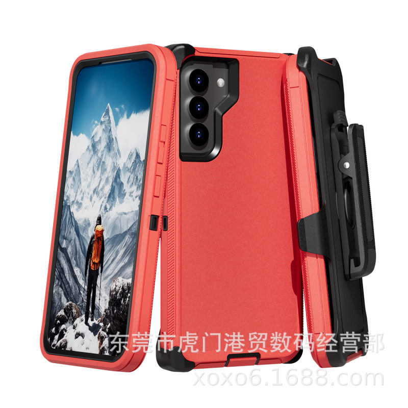 Samsung SAMSUNG S22/PLUS 3 耐性ロボット携帯電話ケース、落下防止および防塵保護カバーに適しています。|undefined