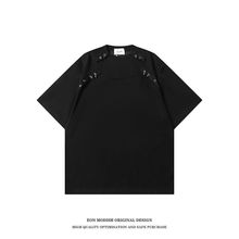 EONMODISH男装|2024夏季新品实拍原创设计感小众街潮短袖T恤