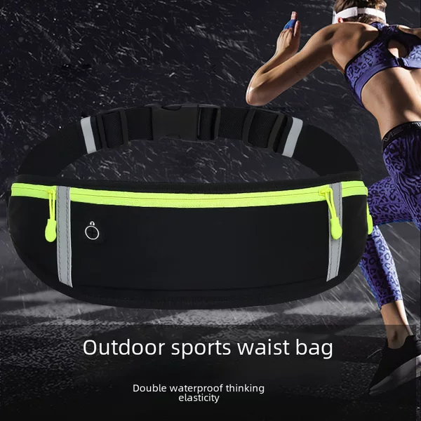 Sports Waist Bag Running Fitness Marathon Equipment Outdoor Waterproof Invisible Mini Belt Men's and Women's Mobile Phone Waist Bag