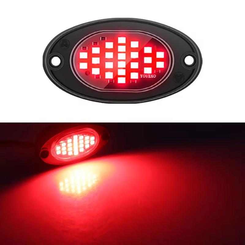 automóvil led chasis luces todoterreno Wrangler chasis luces de modificación luces de atmósfera image 8