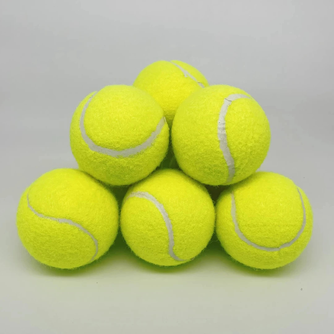 ✅ Two-Pack of Single-Color Tennis Balls for Beginners, Highly Elastic, Durable and Wear-Resistant