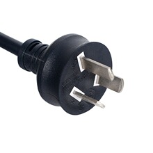 供应阿根廷三芯 20A 大功率C19电源线阿根廷EV新能源20A线缆 PTU