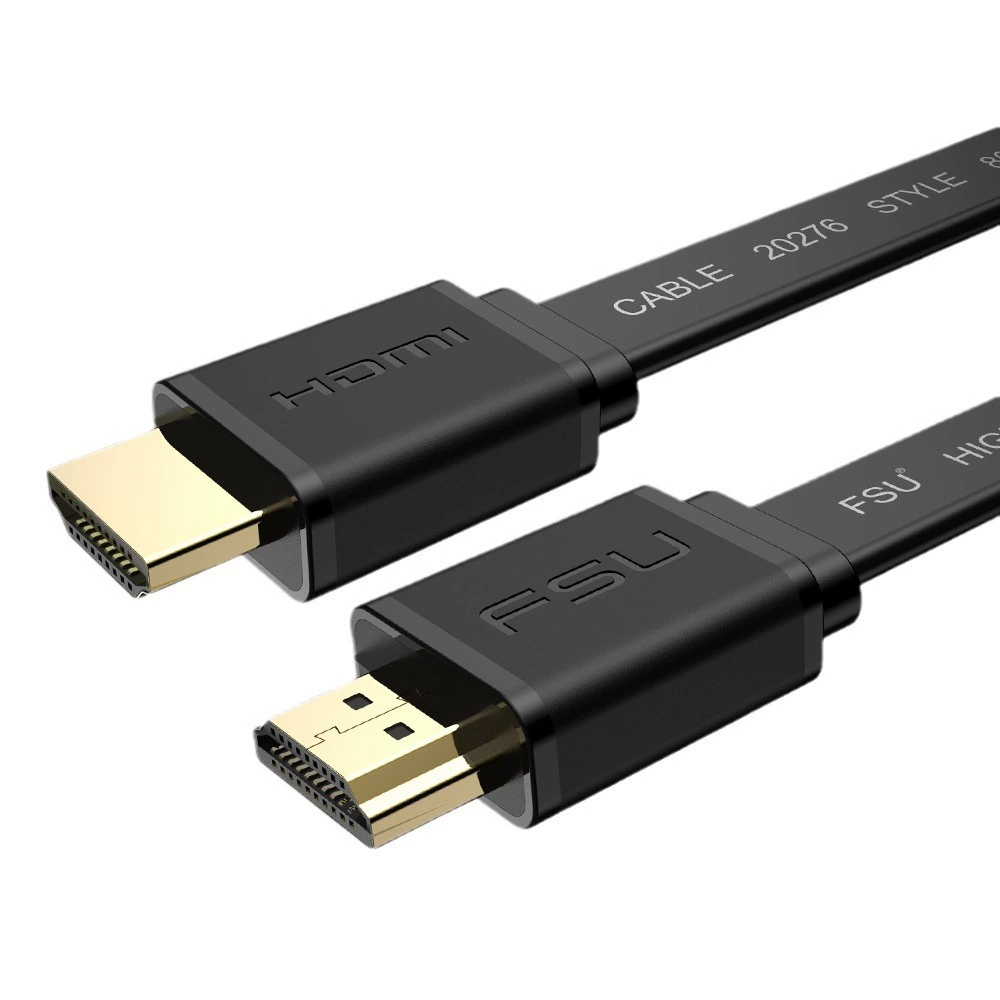 Кабель HDMI 2.0 для высокого разрешения 4K, соединительный кабель для компьютера и ТВ