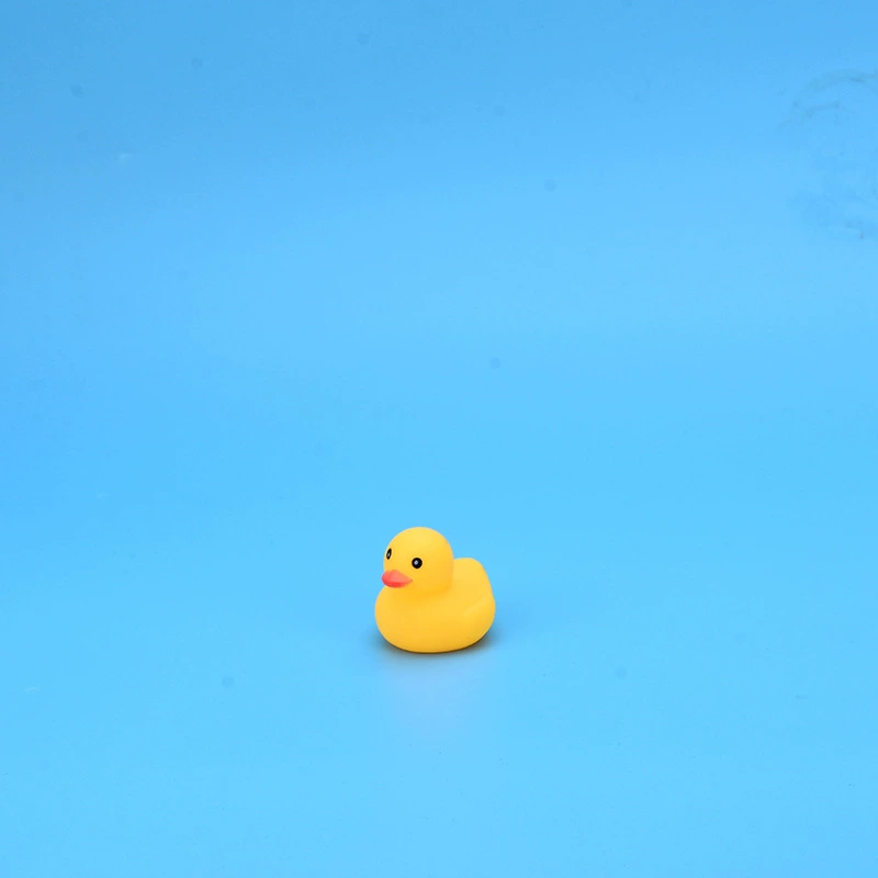 Желтая пластиковая уточка B.Duck для водных игр в воде, игрушка для плавания, на заказ, издает звуки, антистресс