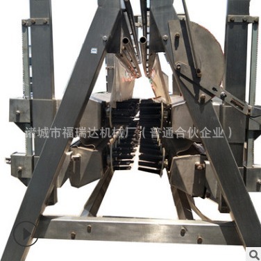 供应A字型立式脱毛机 杀鸡屠宰厂打毛机 脱羽机 家禽屠宰机械设备