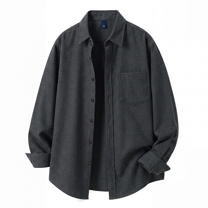 T550 Men's Brushed Long Sleeve Casual Shirt T550 Men's Brushed Long Sleeve Casual Shirt