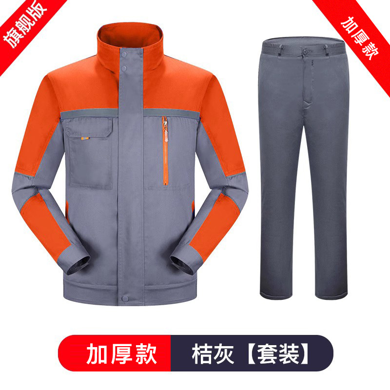 Trajes de trabajo primavera y otoño hombre chaqueta de manga larga desgaste taller de reparación de automóviles reflector ingeniería de protección laboral personalizada