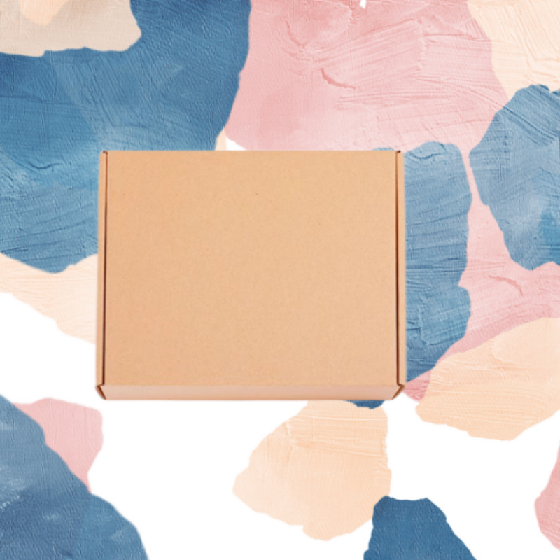 (F2) 230 * 160 * 50mm caja de avión ins viento alto valor de color tronco en blanco rectangular caja de embalaje simple