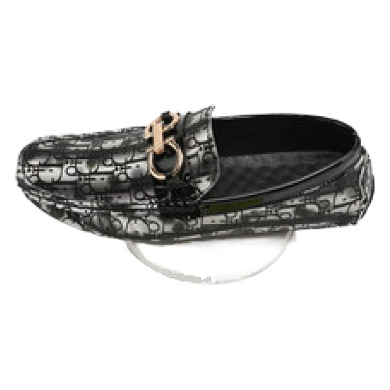 2023★D zapatos de cuero de los hombres de la gorrita tejida de la moda europea de la estación-tamaño