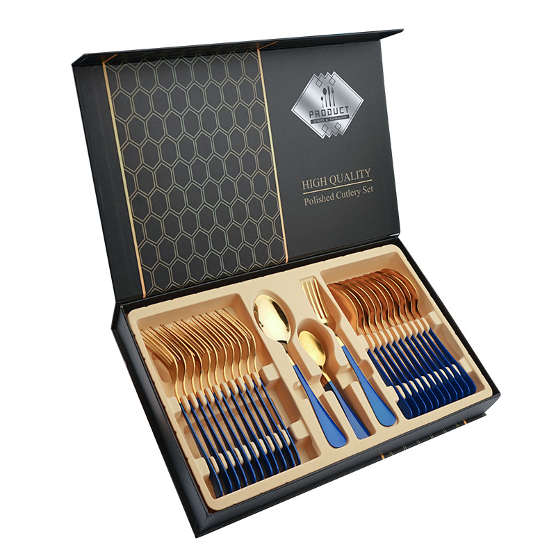 네트 레드 36 피스 세트-블랙 골드