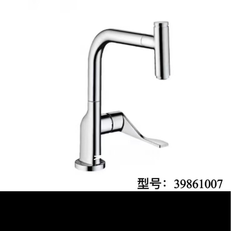 Han/ Single-Handle Kitchen Faucet with Pull-Out Spray Head
