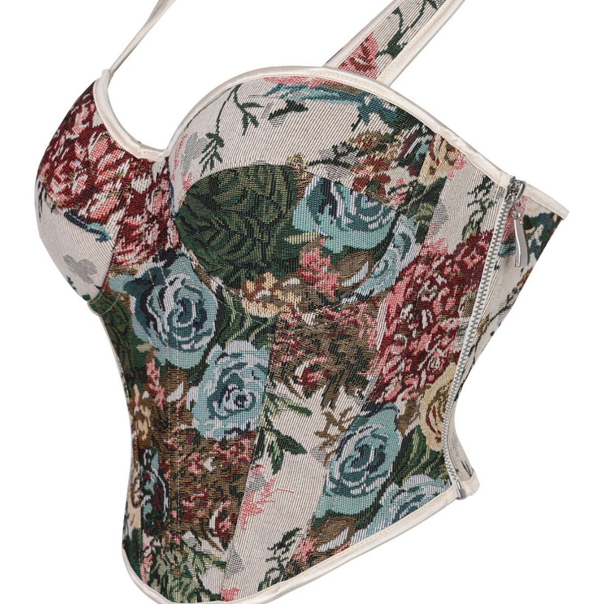 Nuevo vestido de plástico de color correa de hombro ajustable damas pechos se reúnen camisa delgada con copa corsé