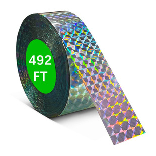 Cross-Border Laser Reflective Bird Repellent Ribbon Double-Sided Agricultural Orchard Bird Repellent Ribbon Anti-Bird Scare Device Bird Repellent Ribbon