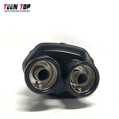 Mt09 Modified with Dual | Exhaust manifold