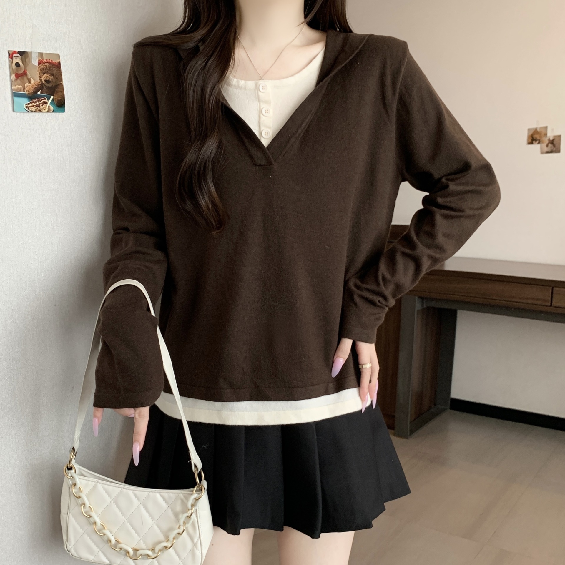 brown