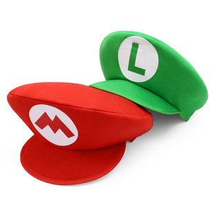 Cross Border Super Mary Hat Mario Odyssey Mario Hat Halloween cosplay Cosplay Props